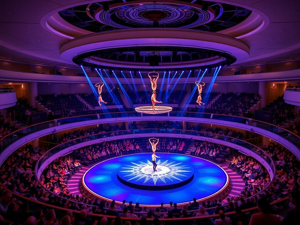Abendshow im Theatrium der AIDA Perla Abendshow im Theatrium der AIDA Perla