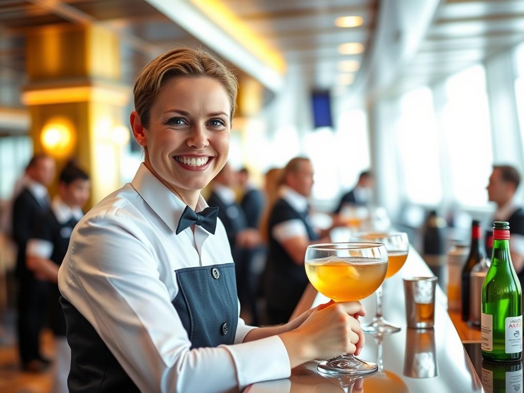 Freundliche Crew auf einer AIDA Last Minute Kreuzfahrt