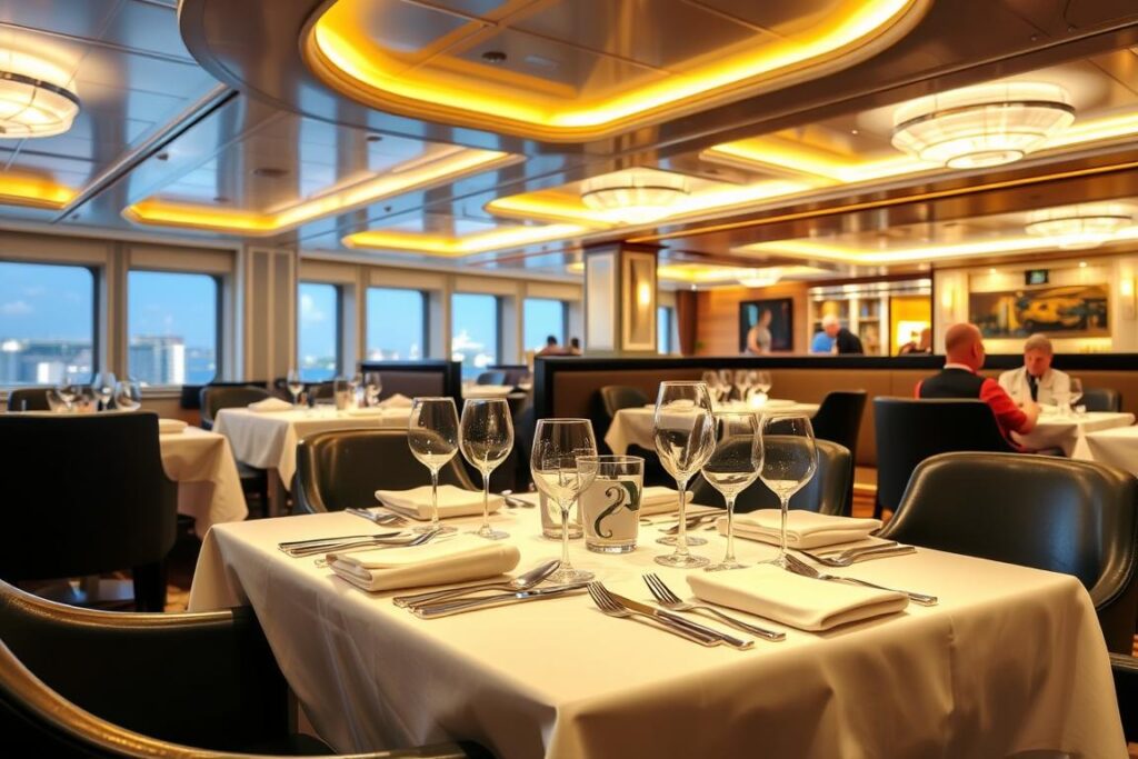 Spezialitätenrestaurant auf der AIDA Kreuzfahrt Spezialitätenrestaurant auf der AIDA Kreuzfahrt