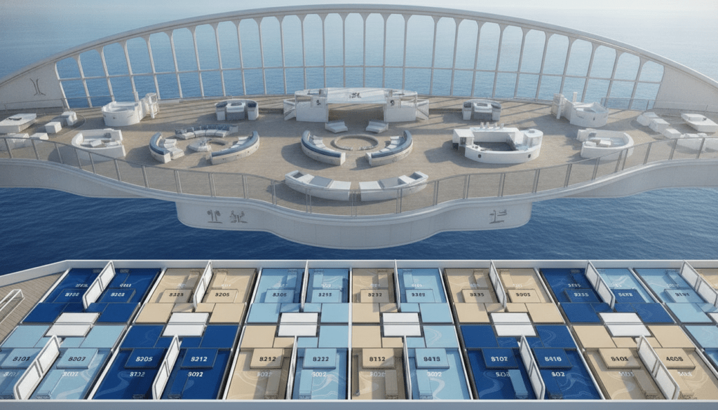 Deckpläne und Kabinenlayout der AIDAbella