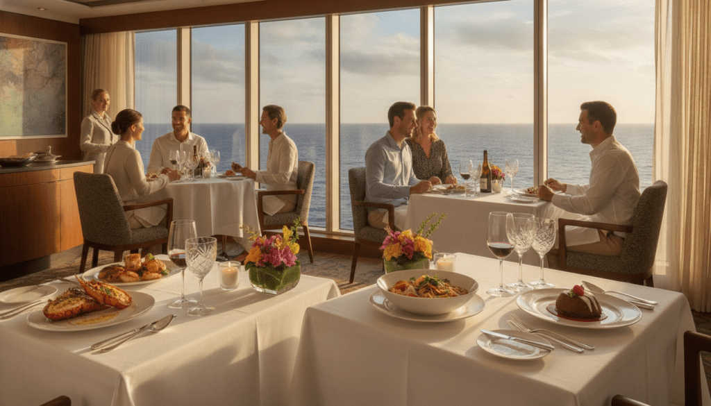 Essen und Restaurants auf dem Schiff Essen und Restaurants auf dem Schiff
